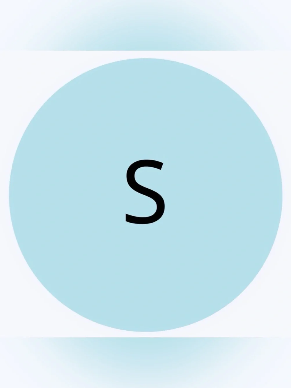 50 STICKERS - 2” ROUND -‎ SIZE LABELS - SMALL - S - BLUE